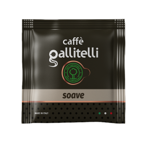 Cafea prăjită Gallitelli Soave, pad-uri compostabile E.S.E. 44 mm